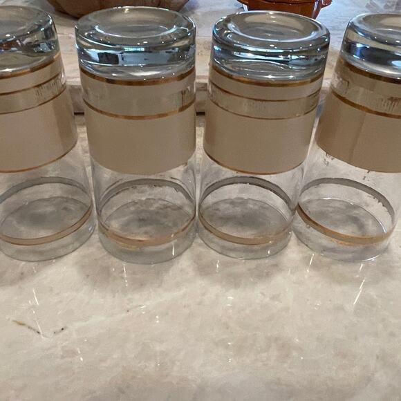 4-Georges Briard High Ball Cocktail Glasses MCM - Picture 8 of 10